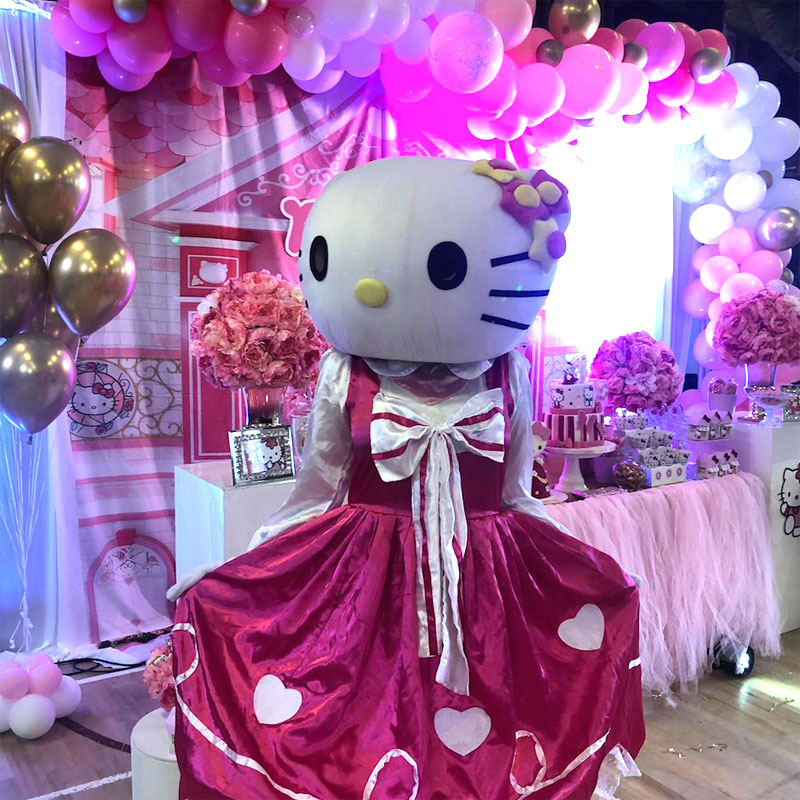 Hello kitty clown game activity rent in Jorhat